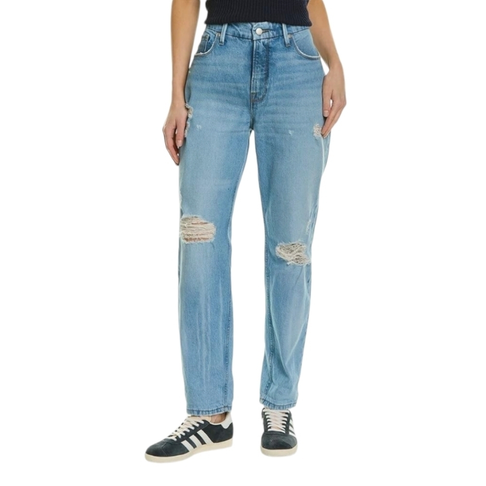 Good American The Weekender High Rise Straight Leg Jeans Women's 29